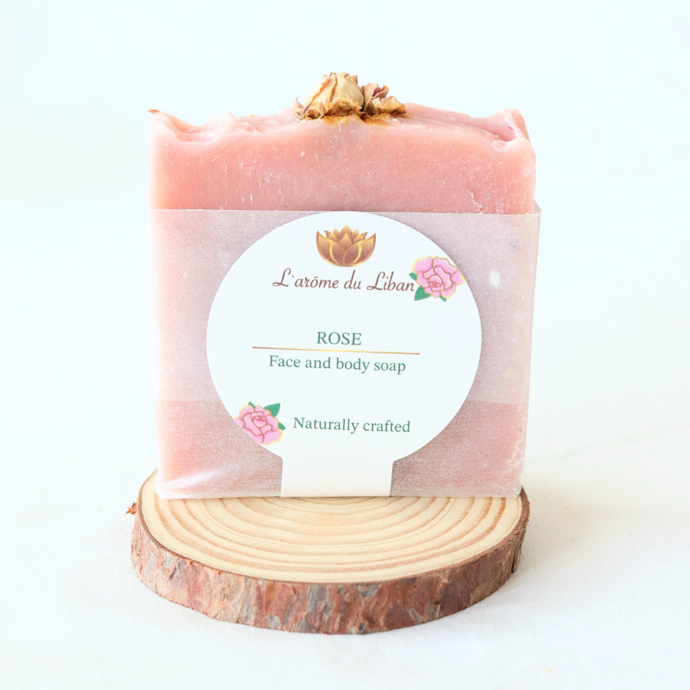 Rose Soap for Hands & Body
