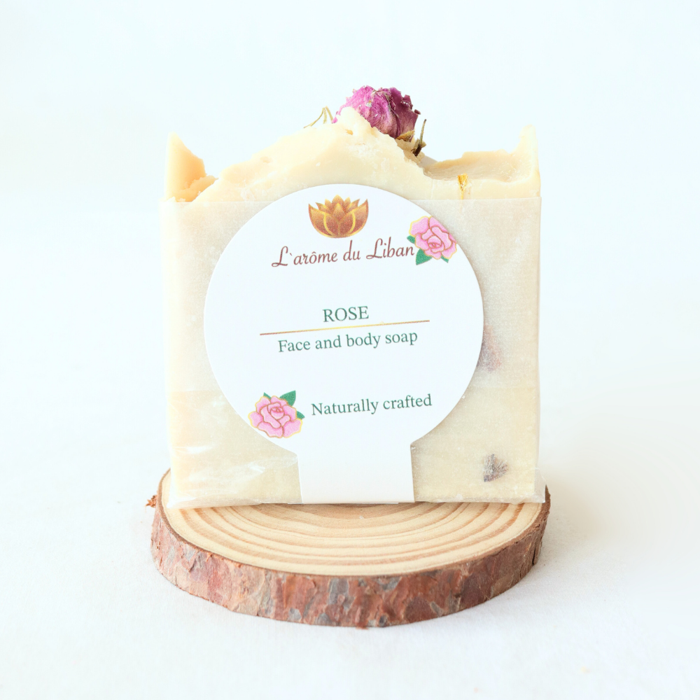 Rose Soap for Hands & Body