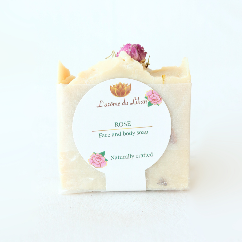 Rose Soap for Hands & Body