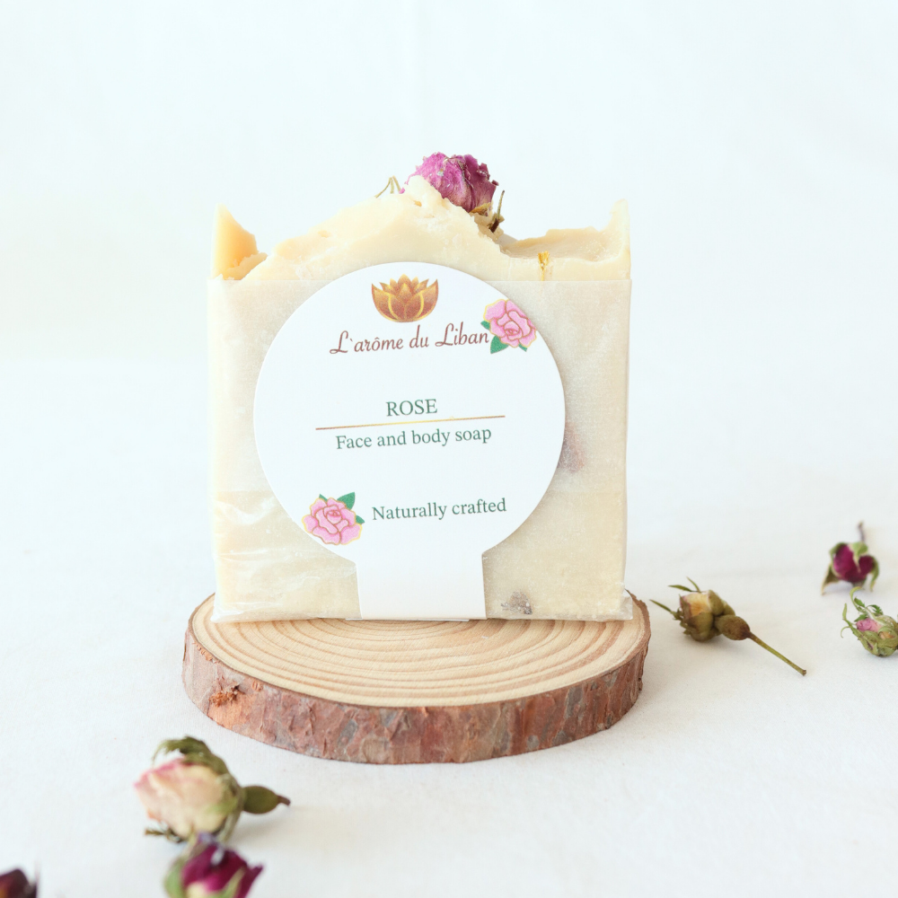 Rose Soap for Hands & Body