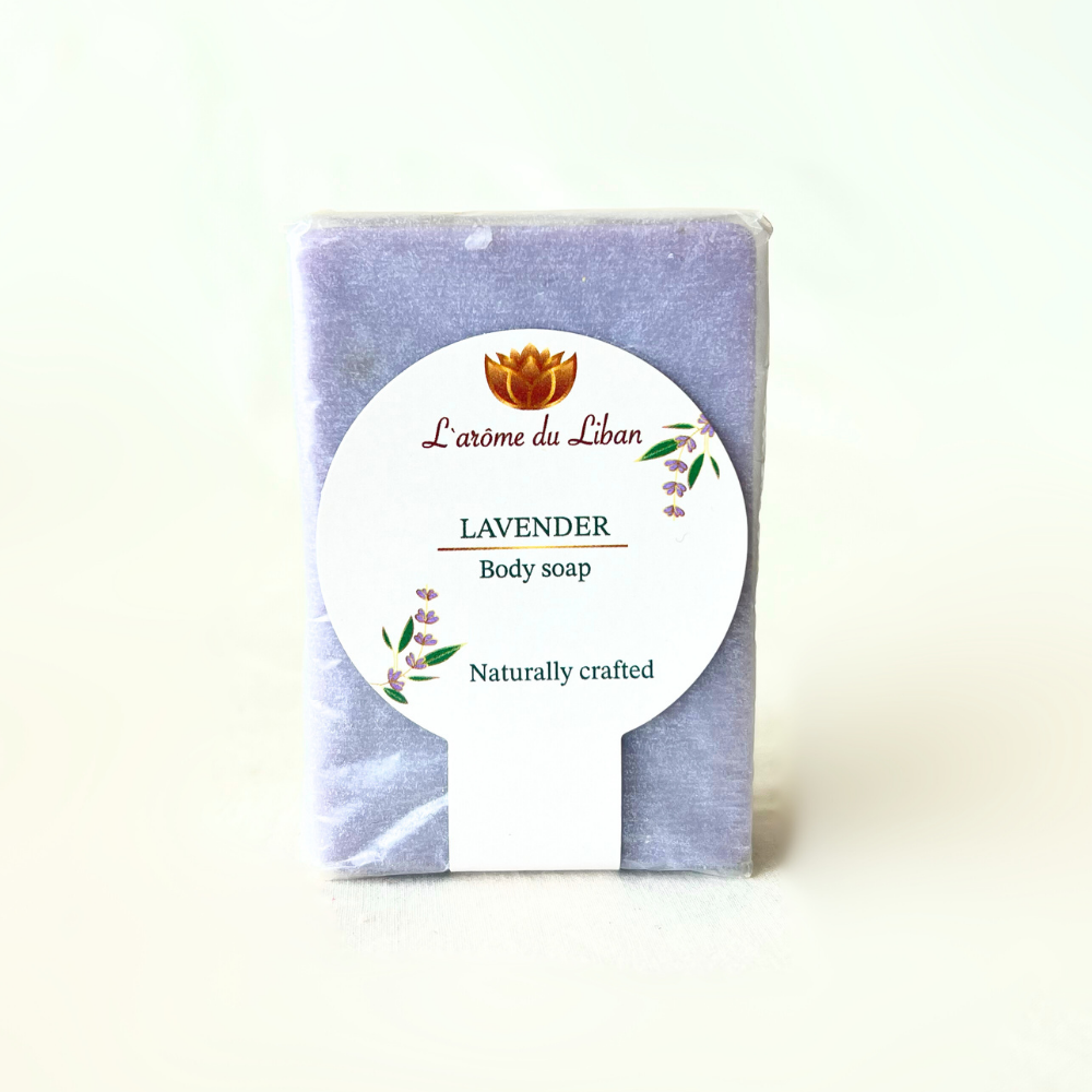 Calming Lavender Soap Bar – Natural Cleanser for Relaxation & Soft Skin