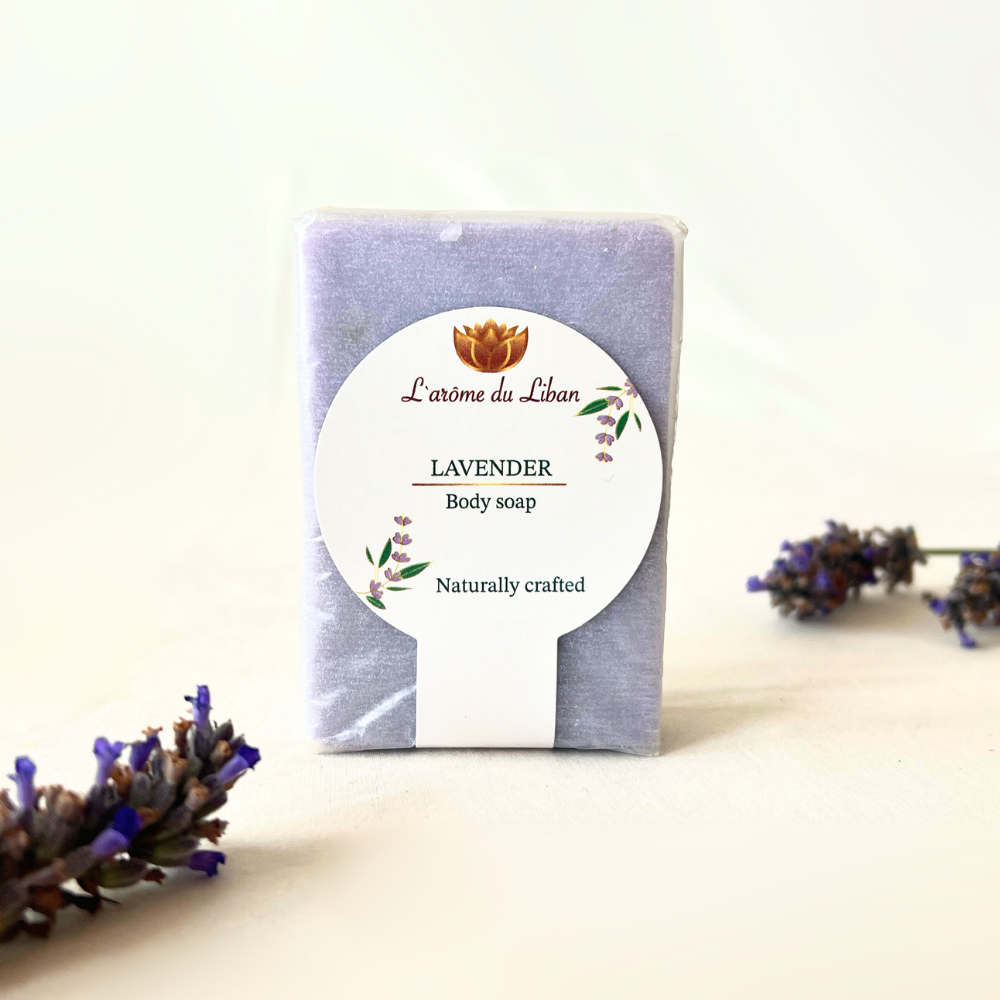 Calming Lavender Soap Bar – Natural Cleanser for Relaxation & Soft Skin