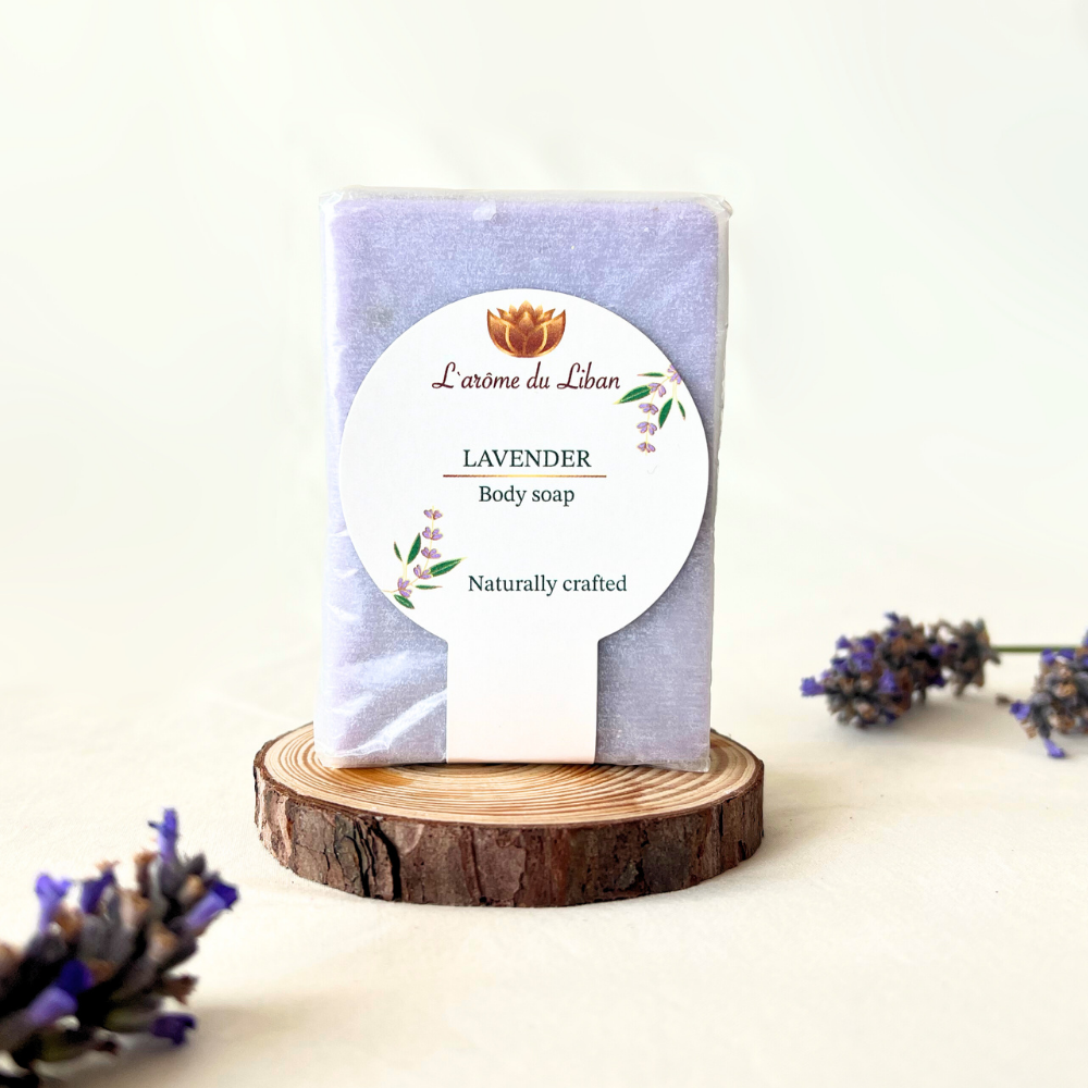 Calming Lavender Soap Bar – Natural Cleanser for Relaxation & Soft Skin