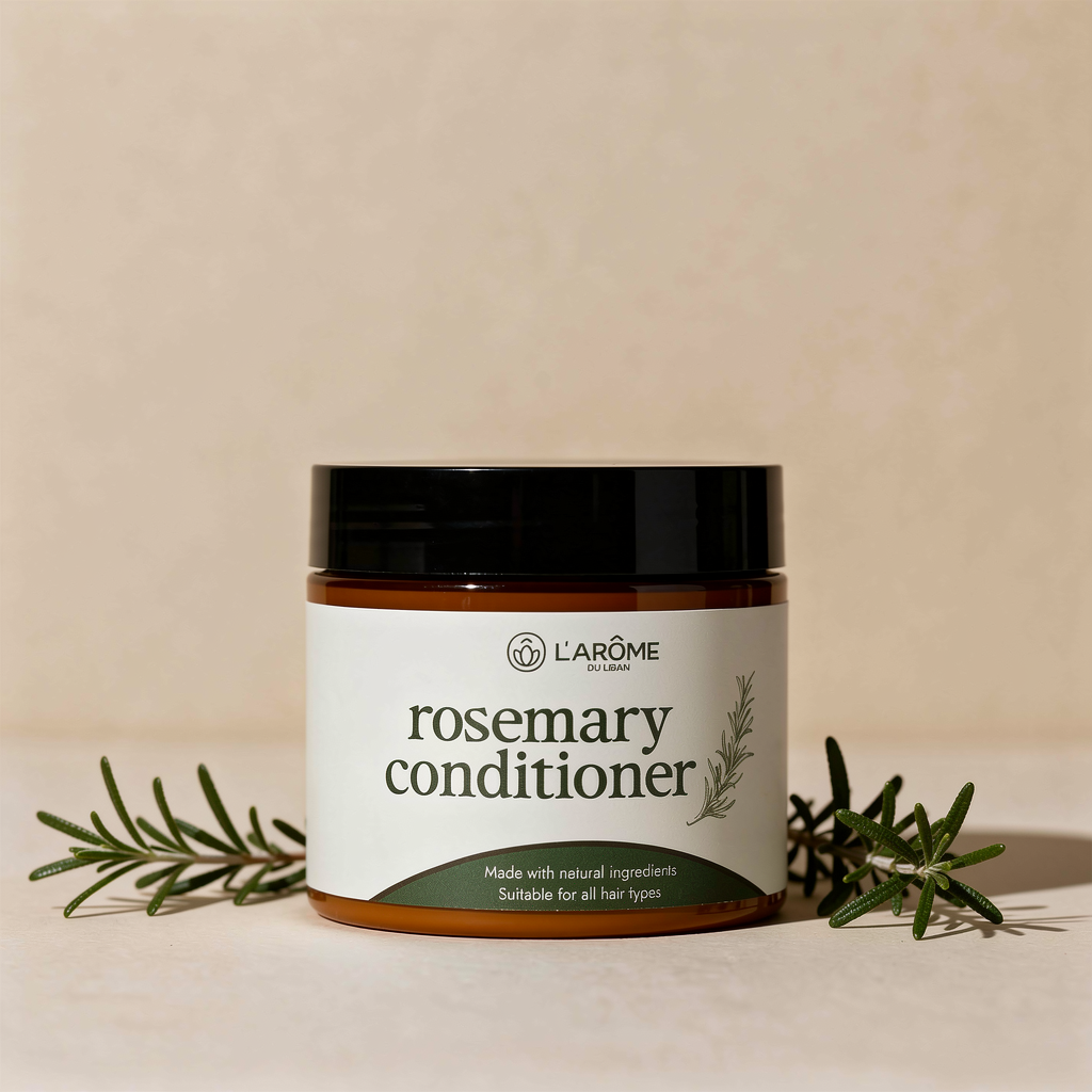 Rosemary Natural Hair Conditioner – Anti‑Frizz & Shine with Tea Tree Oil
