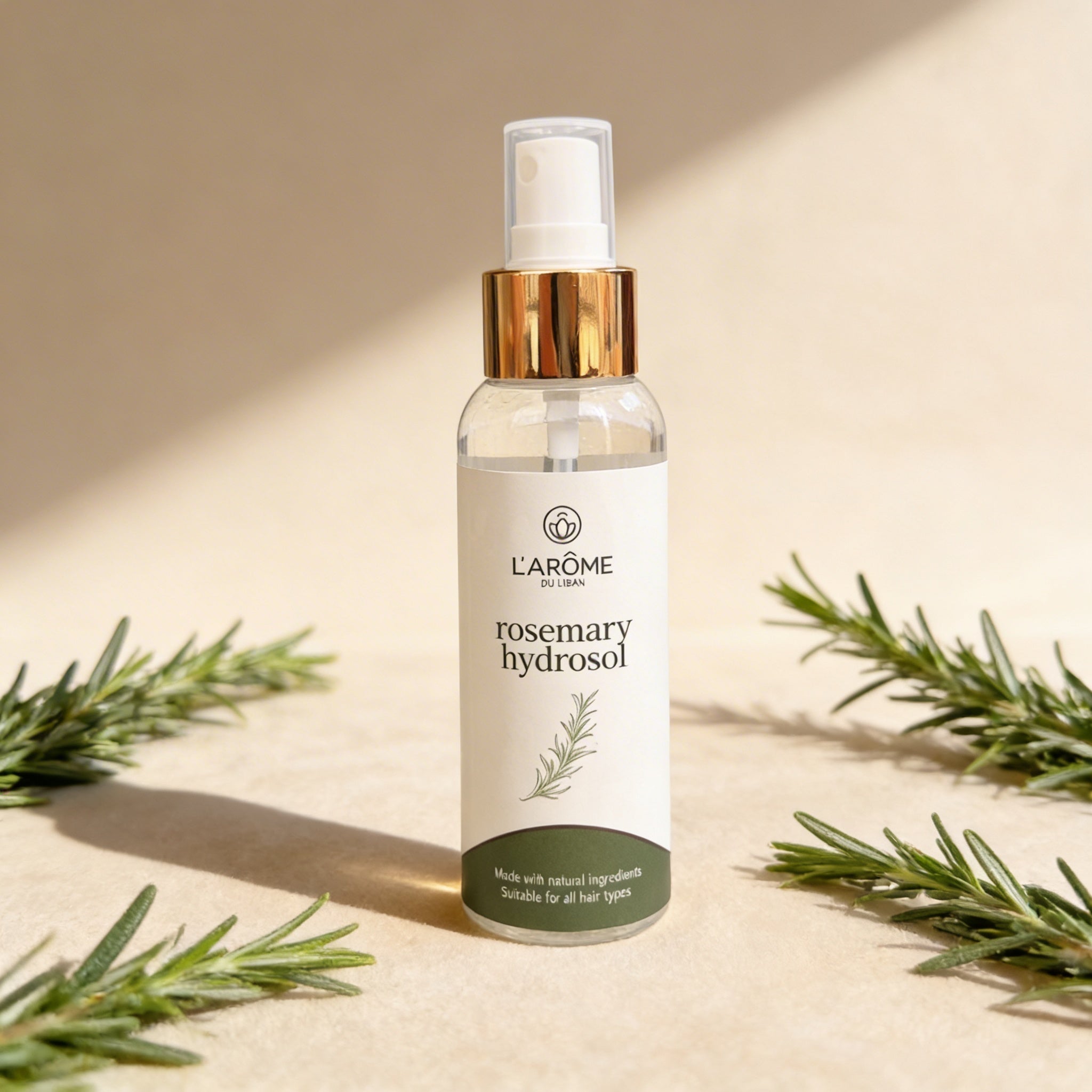 100% Pure Rosemary Hydrosol