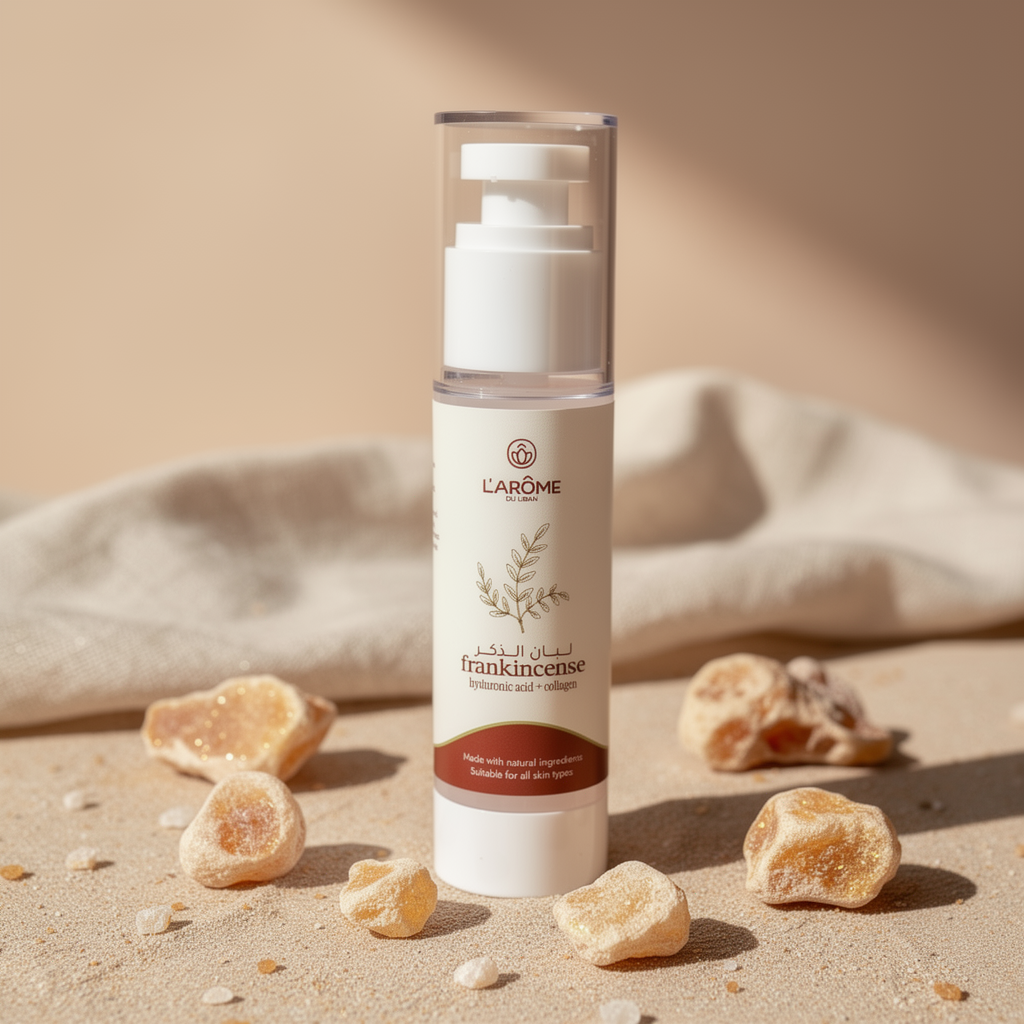 Natural Frankincense Night Serum – Hyaluronic Acid, Anti‑Aging & Hydration for All Skin Types