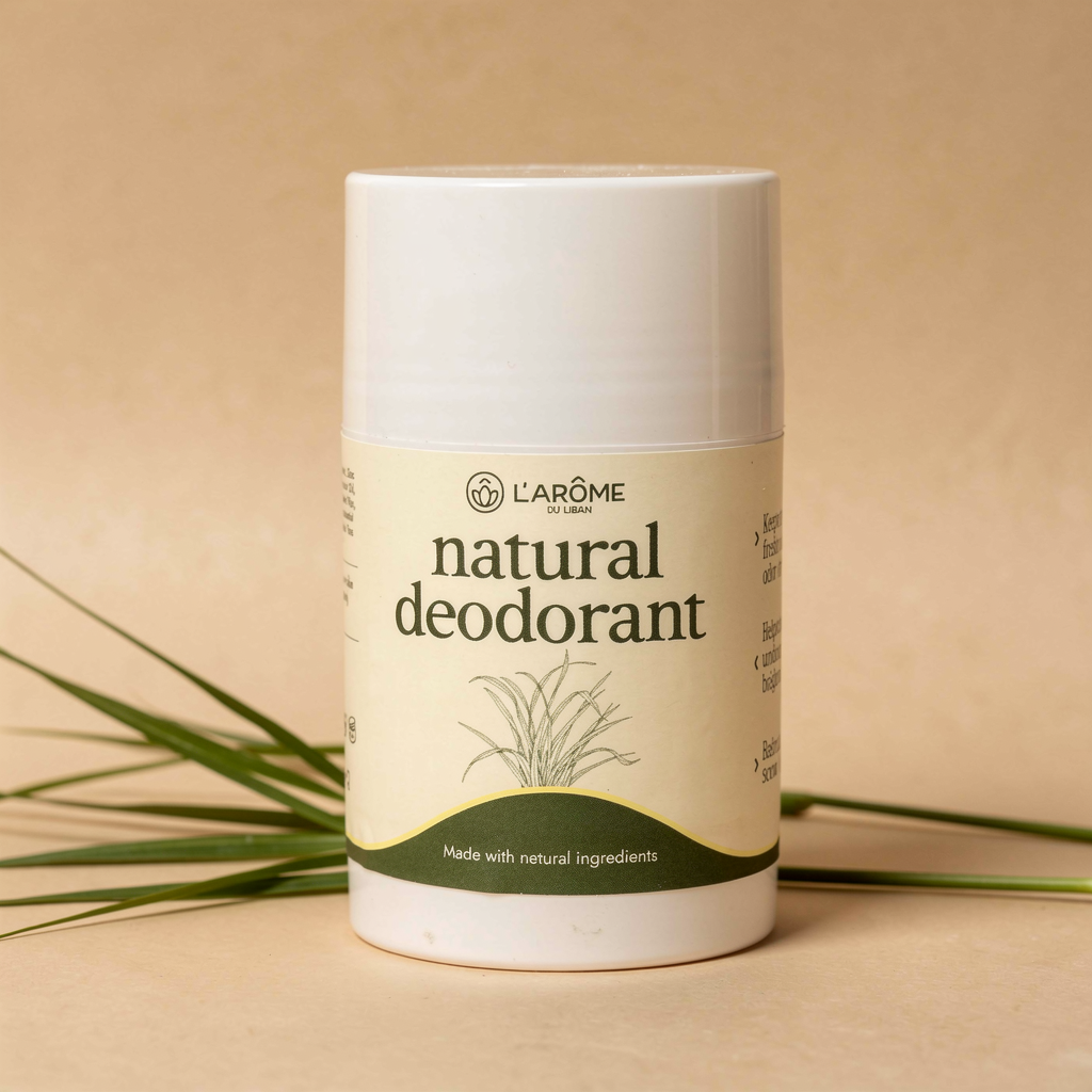 Natural Lemongrass Deodorant Stick –, Aluminum-Free Freshness