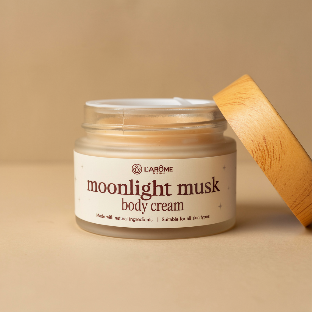 Moonlight Musk Natural Shining Body Lotion – Hydrating Cream